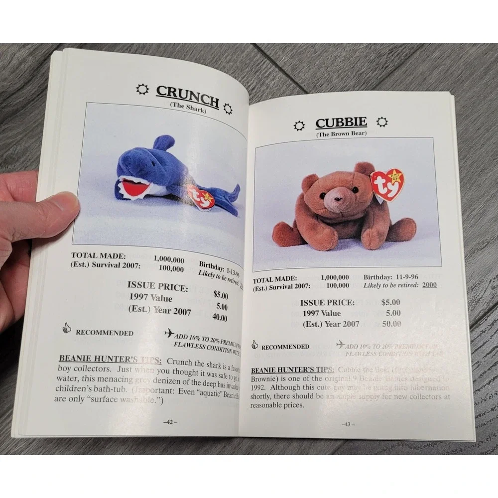 The Beanie Baby Handbook by Les & Sue Fox (Paperback)